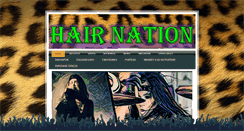 Desktop Screenshot of hairnationband.net